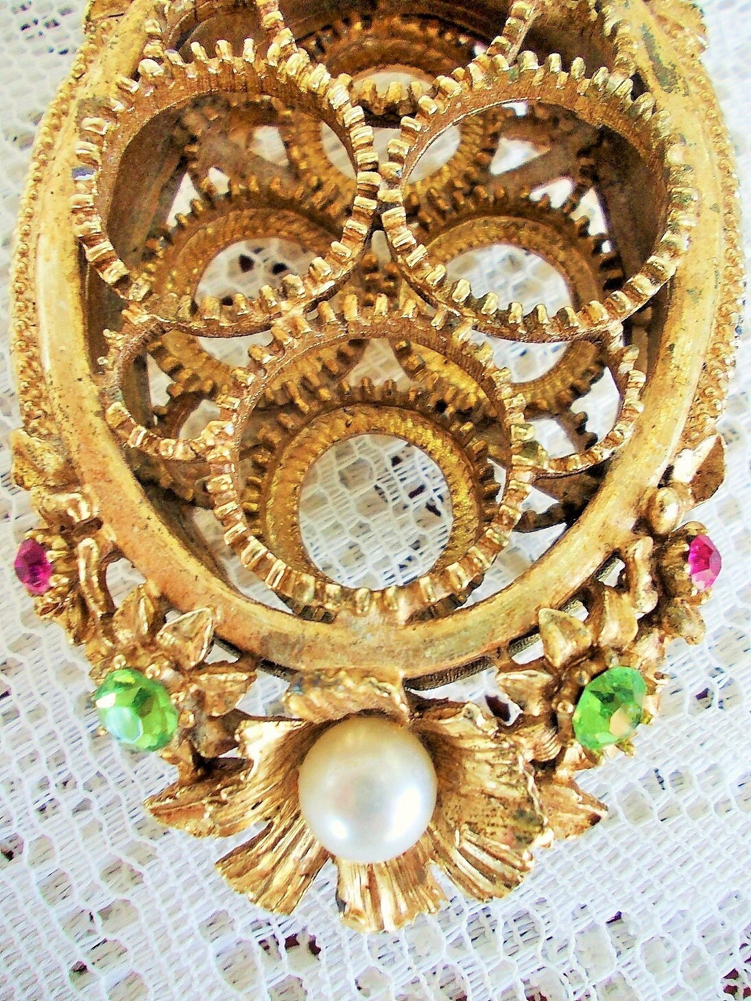 Vintage Florenza lipstick holder / lipstick caddy mid