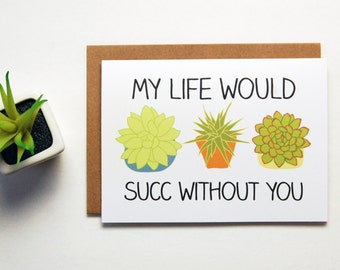 My Life Would Suck Without You Greeting Card, Boyfriend Gift, Long Distance Relationship, Long Distance Boyfriend, LDR Cards, Greeting Card