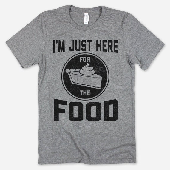 I'm Just Here For The Food T-Shirt Funny Christmas Shirt