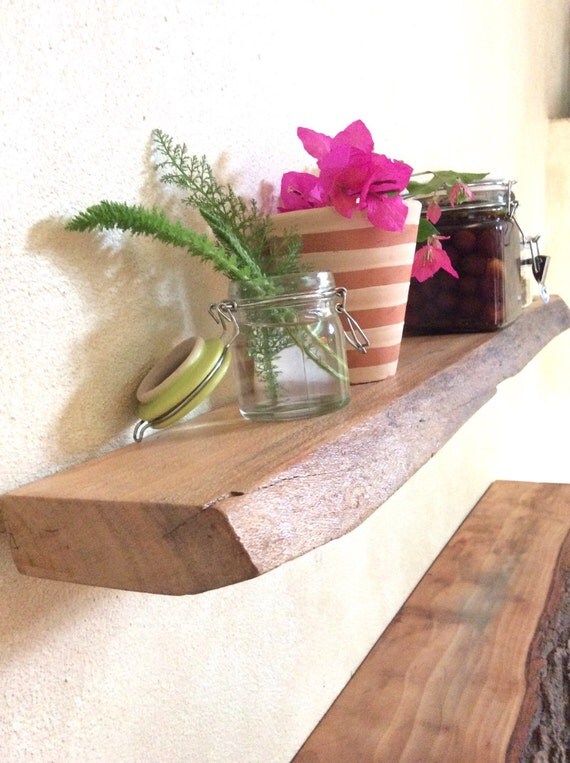 Floating Shelf Long Wood Rustic Floating Shelves Large with