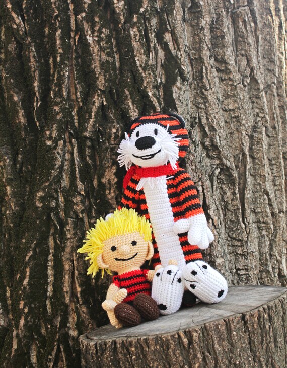 crochet hobbes tiger