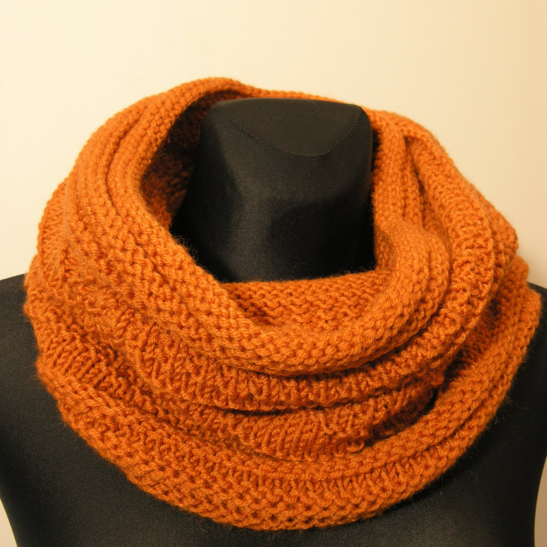 handmade knitted neck warmerhoodwoollen snoodsoft neck