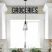 Farmhouse Sign, Rustic Sign, Vintage Inspired Sign, Subway Artwork, Groceries Sign, Reproduction Sign, Farmstand Signs, Kitchen Signs