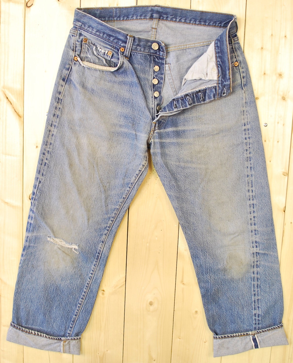 Vintage 1970's/80's LEVIS 501's Denim Jeans