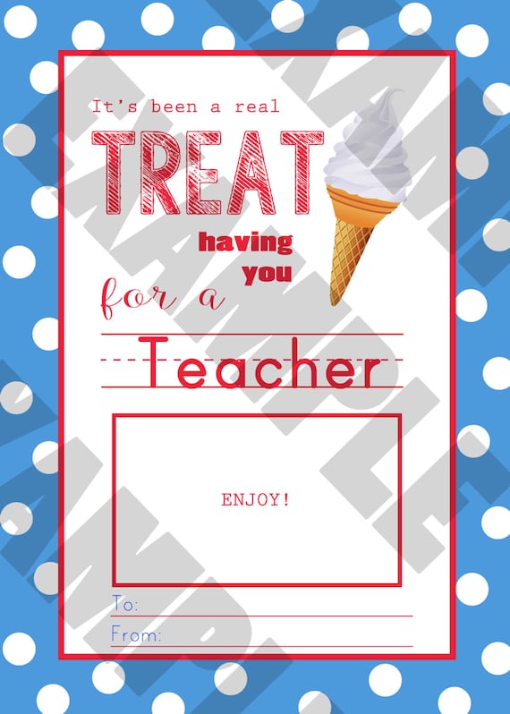 Items similar to It's been a real TREAT having you for a TEACHER! on Etsy