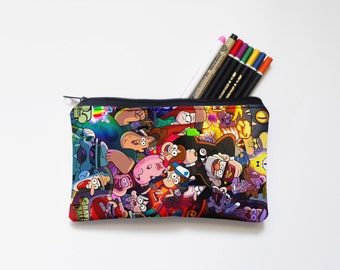 Zipper Pouch, Pencil Pouch, Pencil Case,