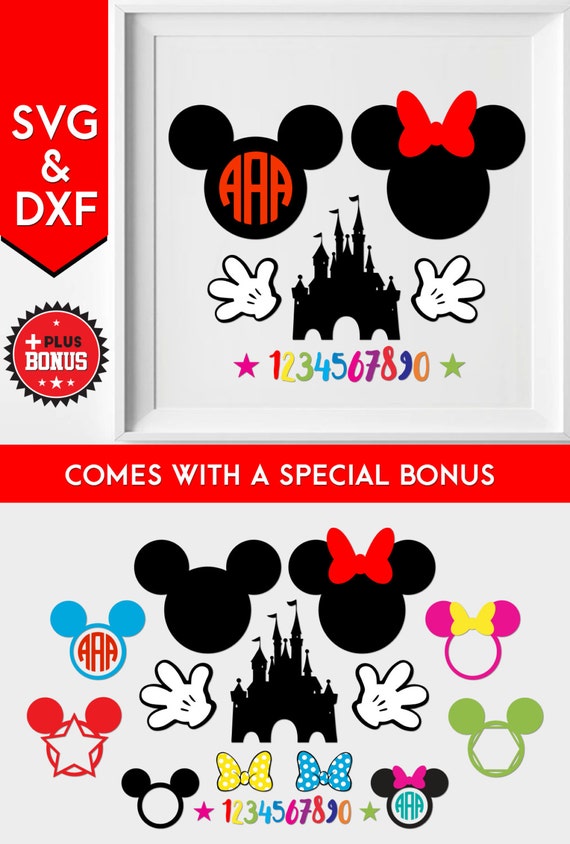 Download Mickey Head SVG/ Minnie Head svg/ Mickey Hands/ Disney SVG ...