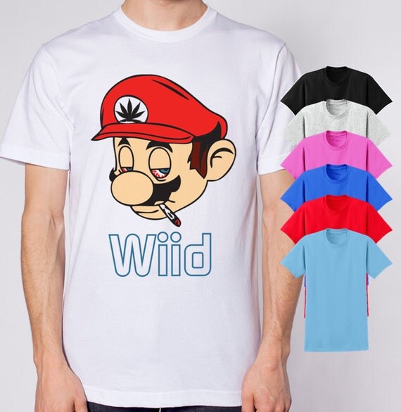 mario wiid shirt