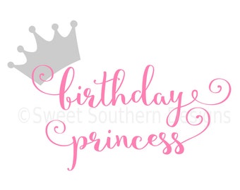 Free Free 327 Birthday Princess Crown Svg SVG PNG EPS DXF File