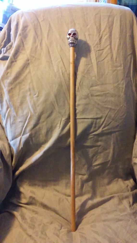 Items similar to Custom Skull topper cane on Etsy