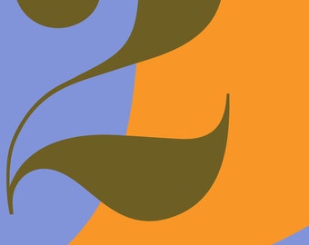 No. 2 Numerical Poster