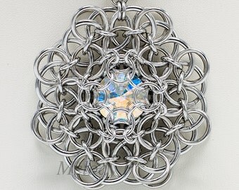 Arctic Jewel Chain Maille Tutorial