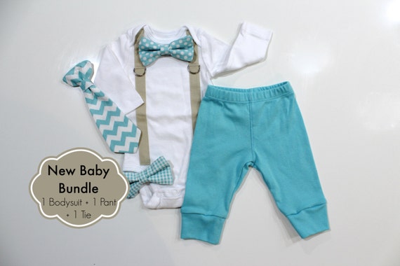 Newborn Baby Boy Coming Home Outfit