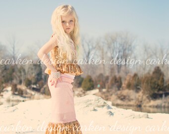 mermaid party skirt tail toddler halloween costume mermaid outfit party dress up COLOR BLOCK child adult light pink gold long sequin maxi