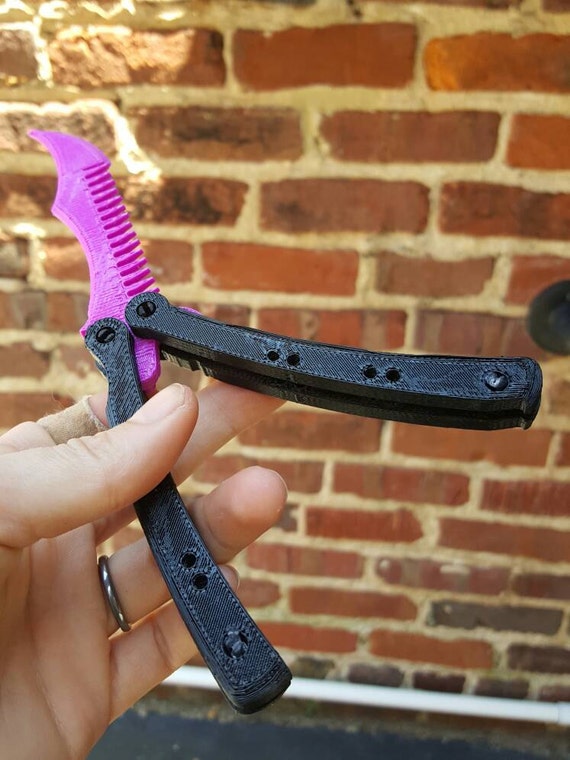 Items Similar To 3D Printed Butterfly Knife Comb CS GO Global Offensive