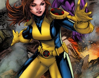 Items similar to Kitty Pryde X-MEN Art Print 11x17 on Etsy