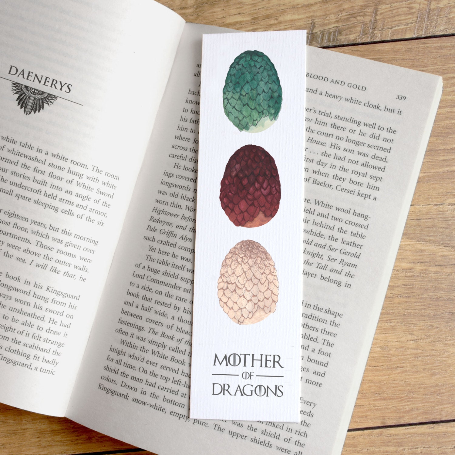 Game of Thrones Quote Bookmark Mother of Dragons Bookmark