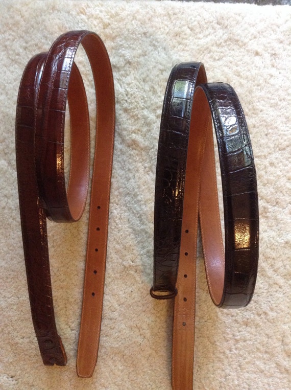 Brooks Brothers Genuine Alligator Mens by Cheapvintagefashion