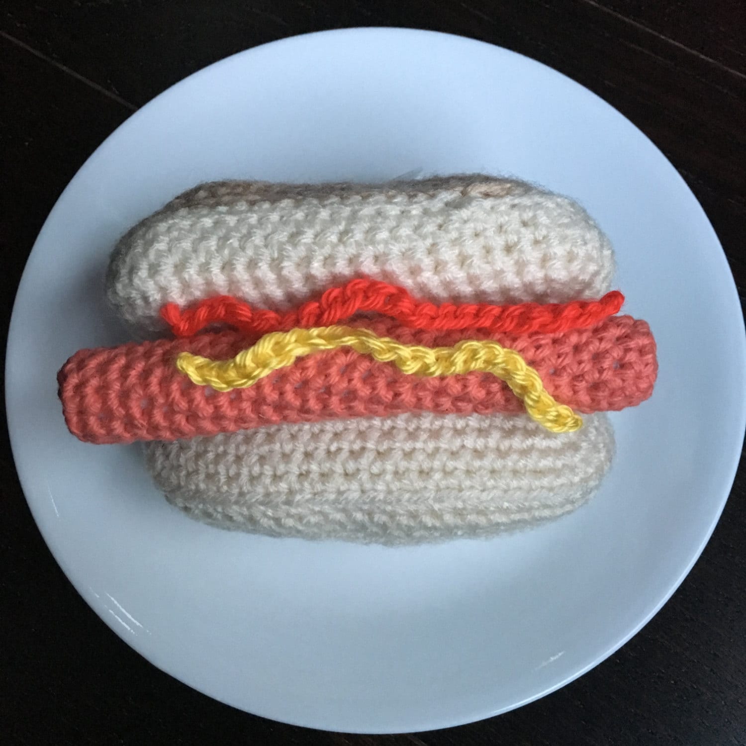 Crochet Hot Dog PDF Pattern Amigurumi