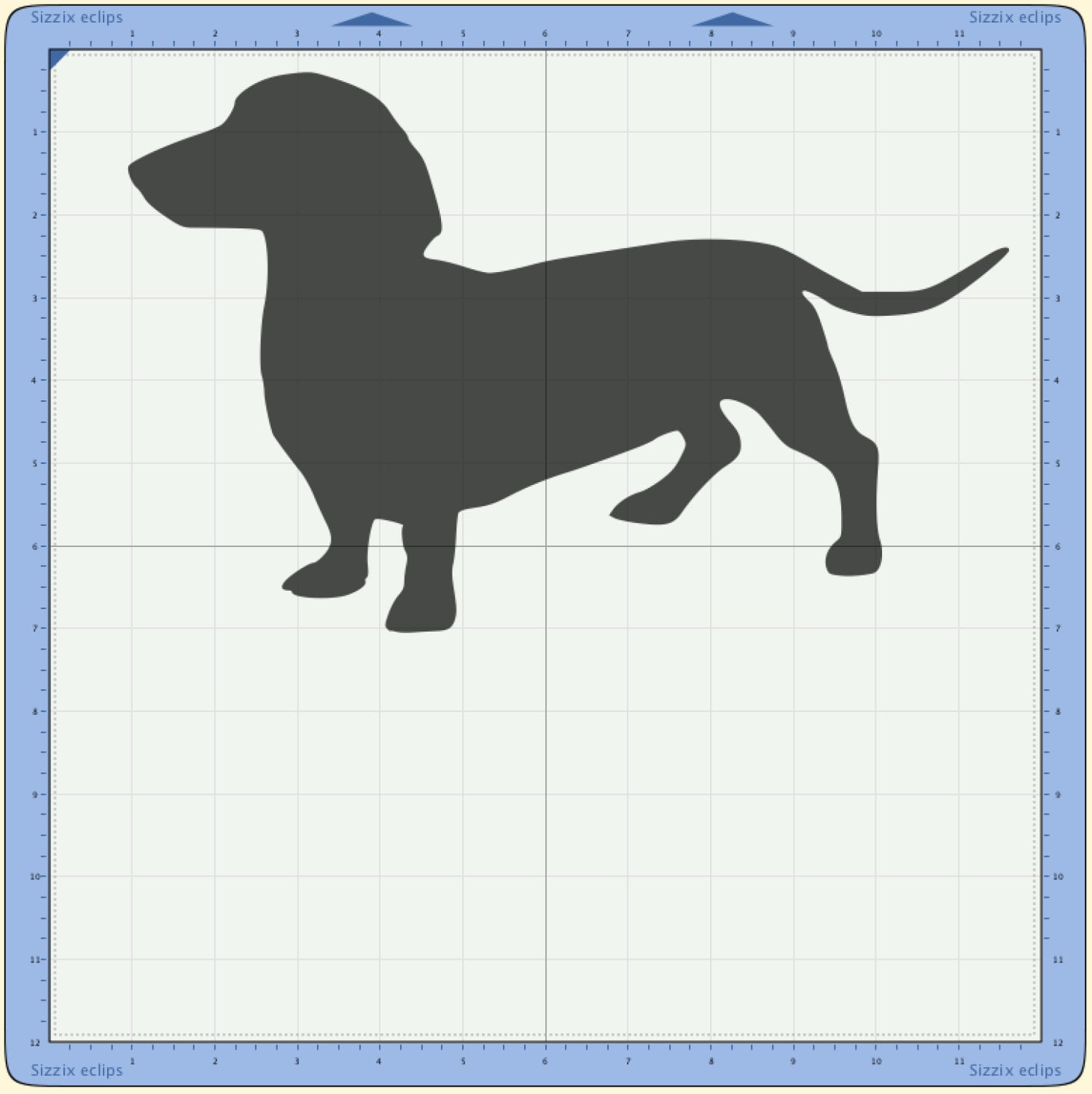 Dachshund SVG cutting file / Weiner dog