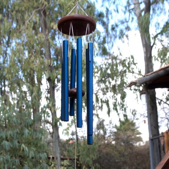 Windchimes Blue Tuned Wind Chimes Musical Art Windchimes Blue Tuned Wind Chimes Musical Art Garden Gift
