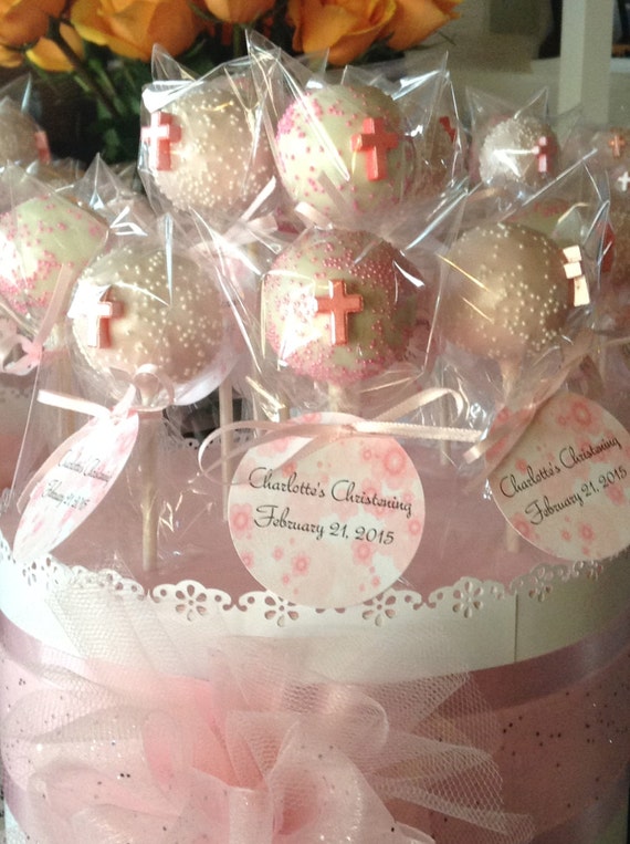 Communion or Christening Cake Pops by TheSweetCakeCo on Etsy