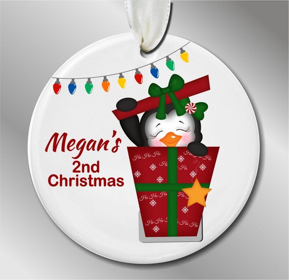 baby s 2nd christmas personalized ornament by oneofakindalways baby s 2nd christmas personalized ornament by oneofakindalways