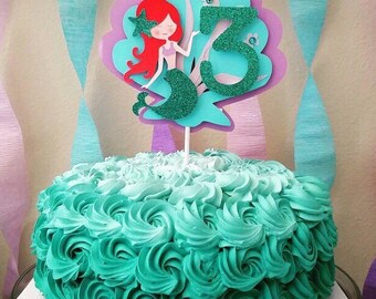 Mermaid Cake topper