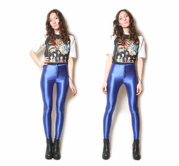 blue disco pants