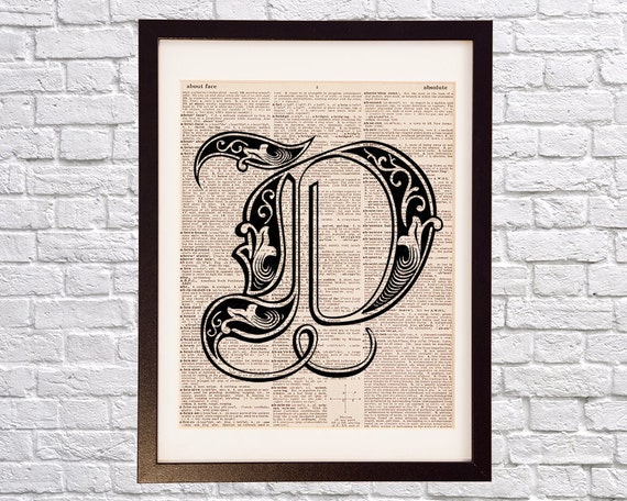 old english font letter d poems that start with the letter d