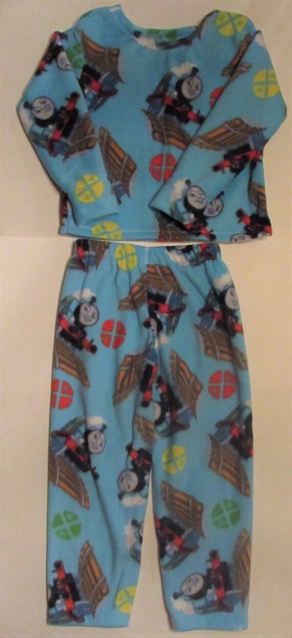 Thomas the train pajamas,Thomas the train fleece pajamas,Thomas the train gift,gift for boys,gift for girls,kids fleece pajamas,Thomas