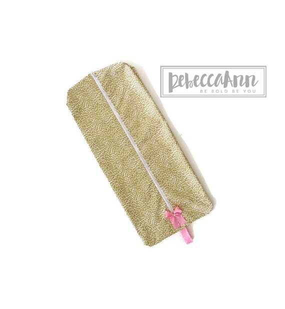 Items similar to Children's Gold Leopard Print Garment Bag. Hanging