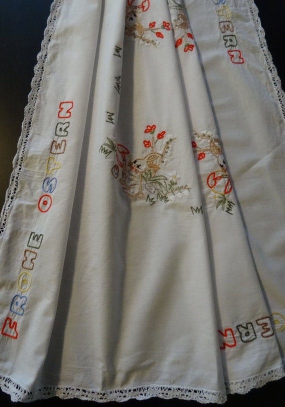 Vintage German tablecloth