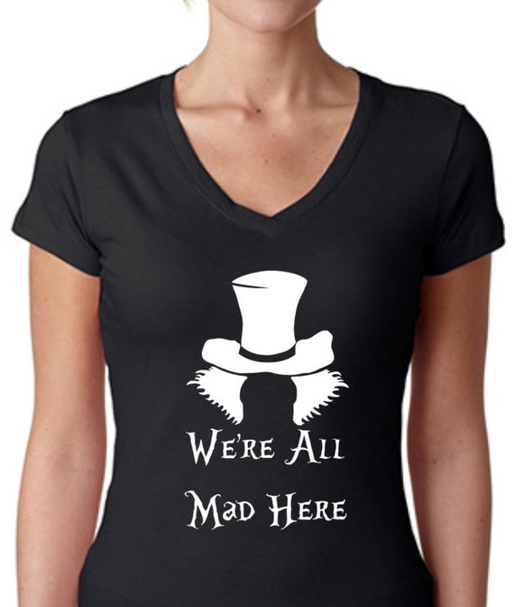 Alice In Wonderland Mad Hatter U Mad Bro? T-shirt (Small,... http ...
