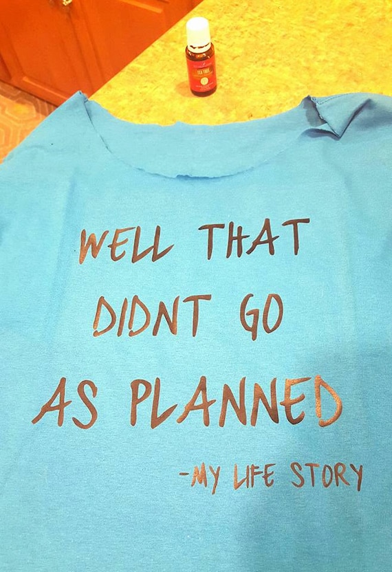 Items Similar To Well That Didn T Go As Planned My Life Story On Etsy