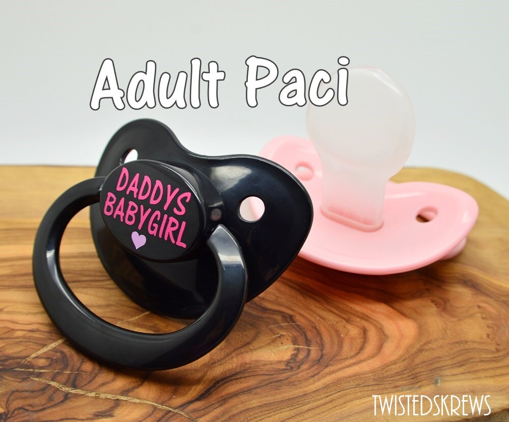 ABDL Custom ADULT Pacifier/Dummy nuk SIZE 6 personalized adult