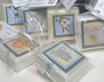 Safari baby shower favors boy - Jungle baby shower favors - Noah's Ark Baby shower -Animal favors - favors Baby shower boy