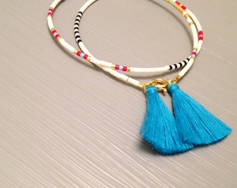Tassel Bracelet Beaded Tassel Bracelet Beaded Bracelet Tassel Jewelry