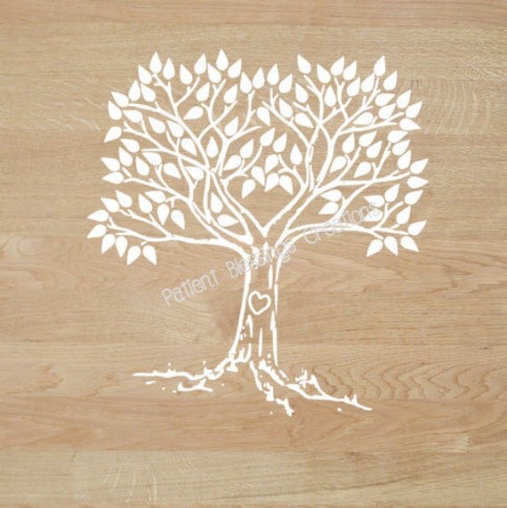 Download Wedding Guestbook or Family Tree SVG & DXF by PatientBlessingsCrea