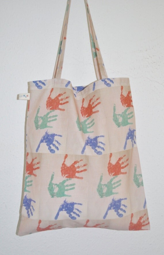 personalised tote bag keepsake bag kids art bag design your