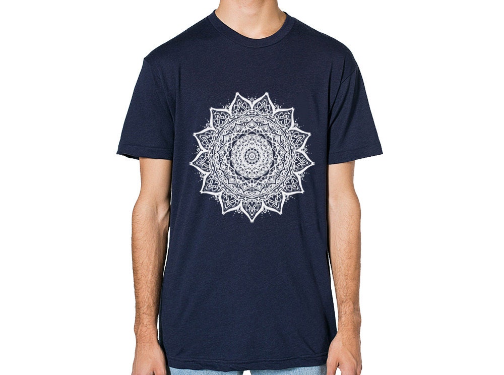 mandala on t shirt