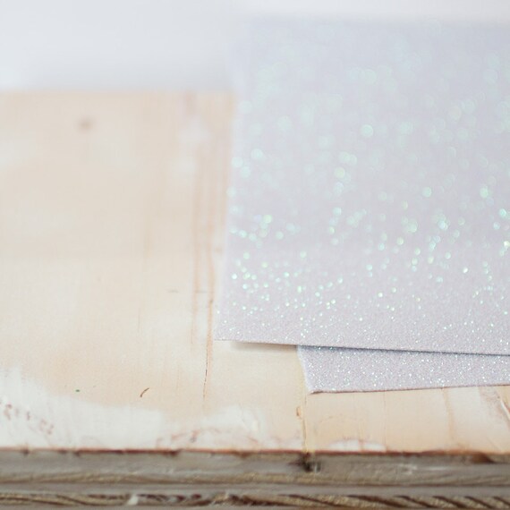 glitter sticker paper