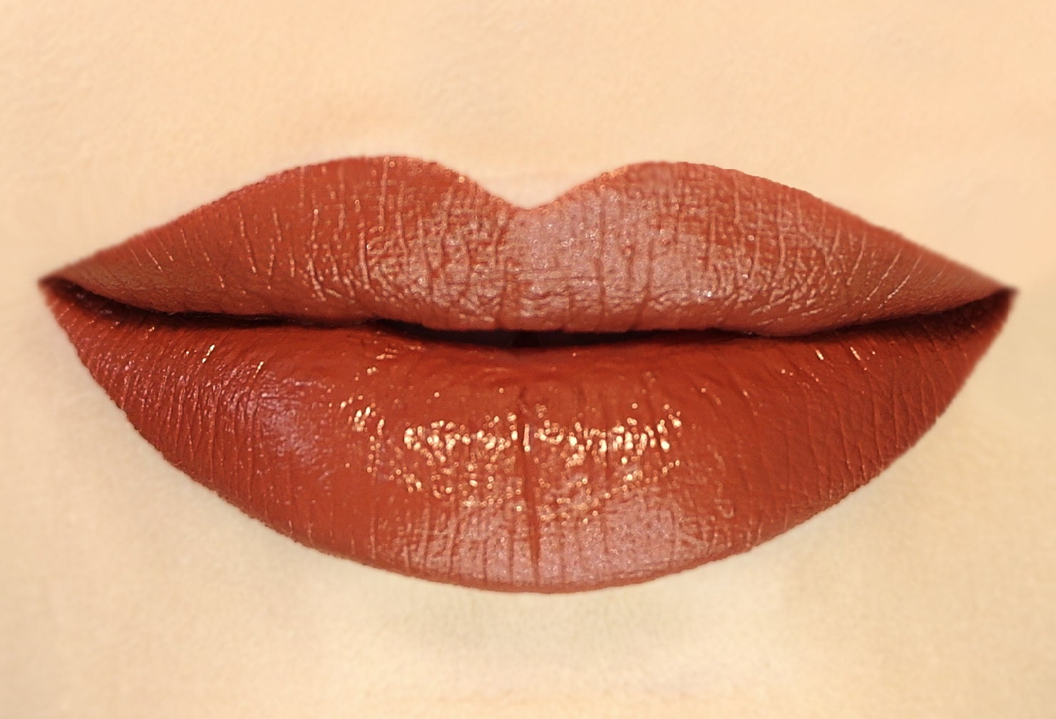 Cold Blooded Red Brown Vegan Lipstick vegan vegan makeup