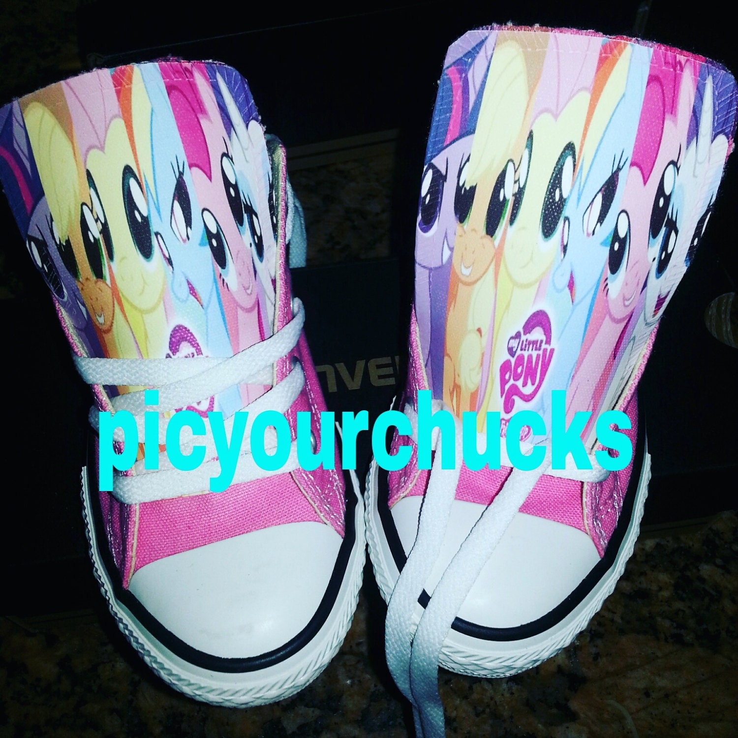my little pony custom shoes