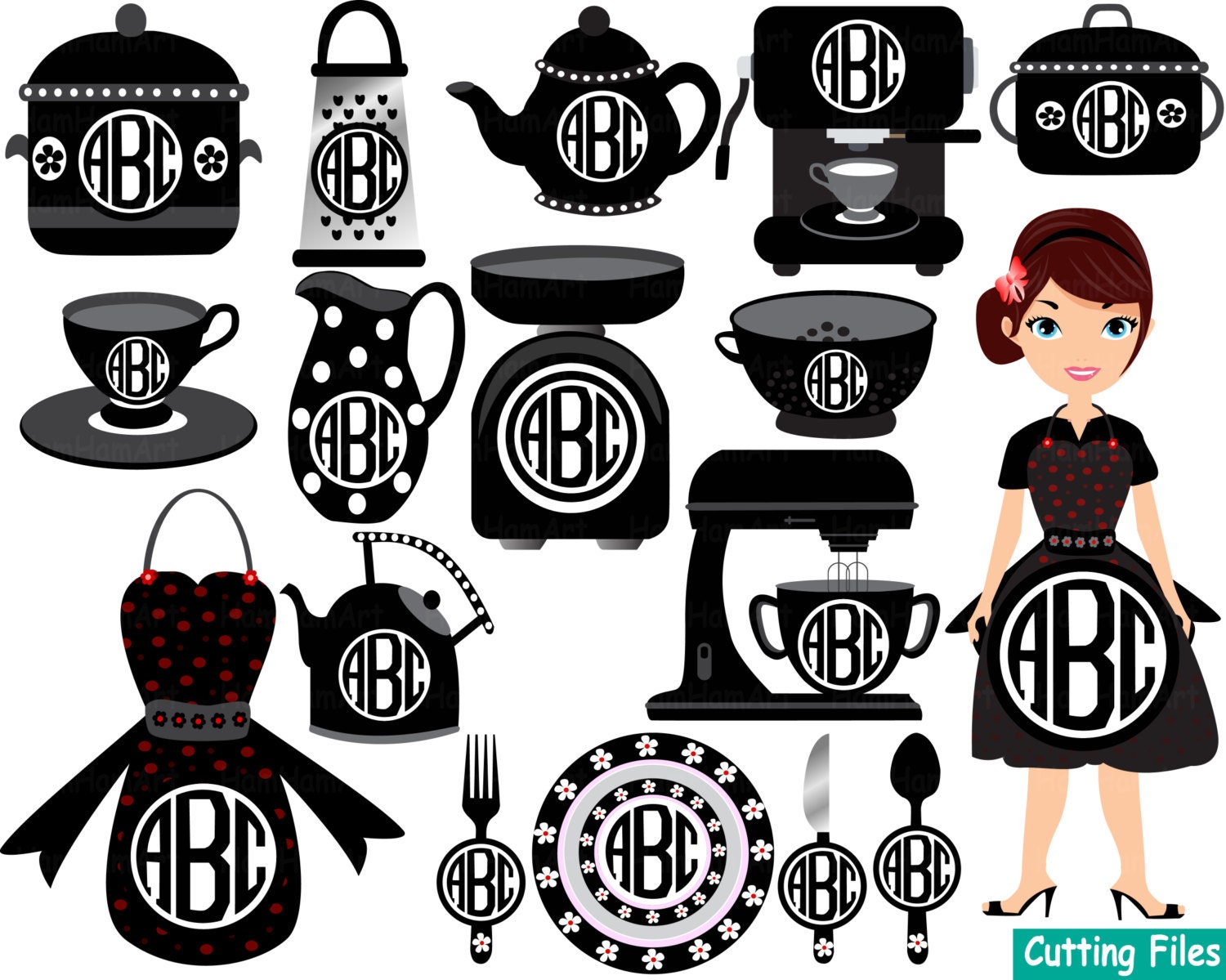 Restaurant Kitchen Toolste kitchen restaurant utensils food silhouette cameo cutting Restaurant Kitchen Toolste kitchen restaurant utensils food silhouette cameo cutting