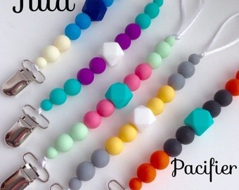 Tula Silicone Pacifier Clip, Silicone Clip, Tula Accessory, Baby Pacifier Holder, Paci Clip, Tula Teether Clip, Toy Holder, Tula, Ergo, Boba