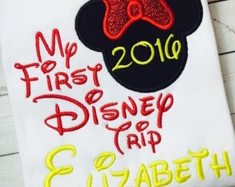 My First Disney Trip Shirt / Personalized