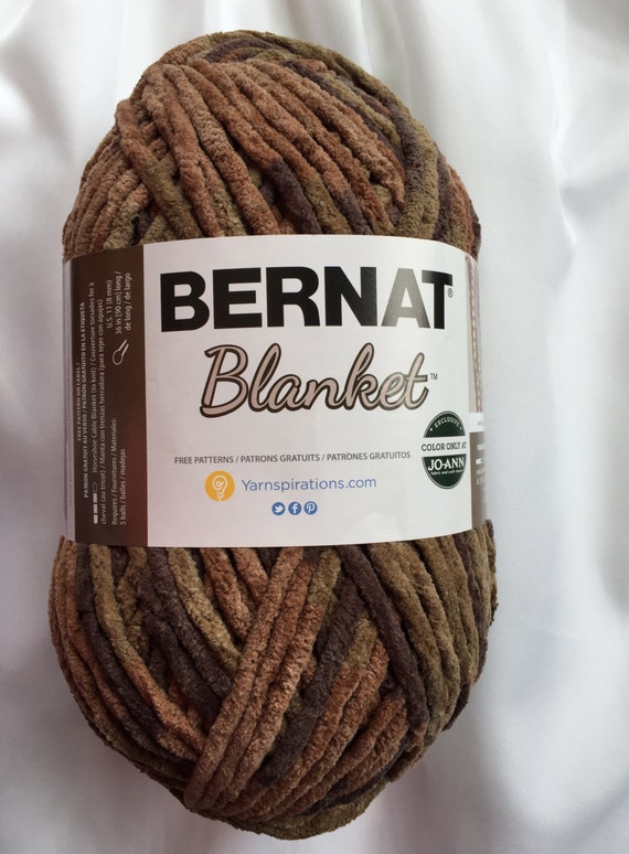 WOODSY 10790 Bernat Blanket Yarn Big 10.5 oz Skein Bernat