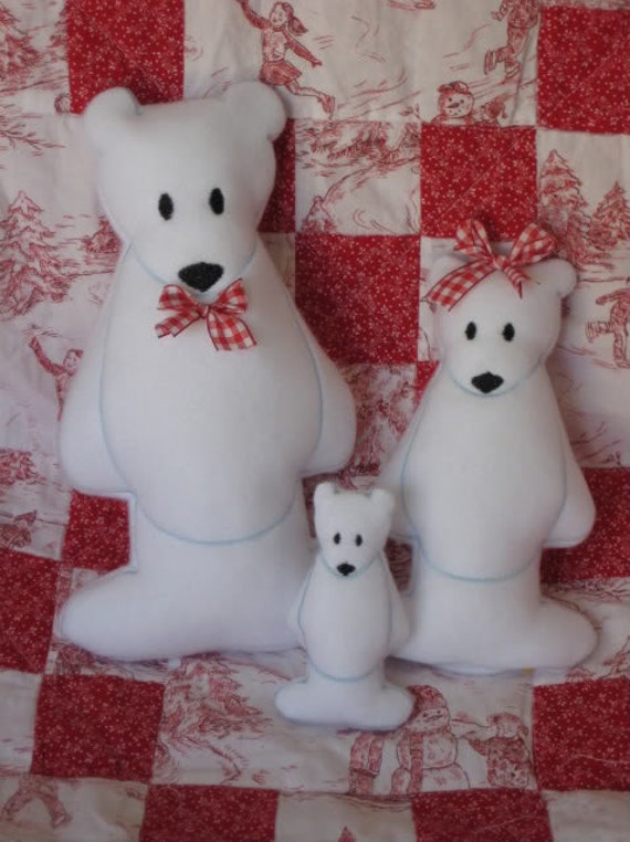 polar bear stuffie