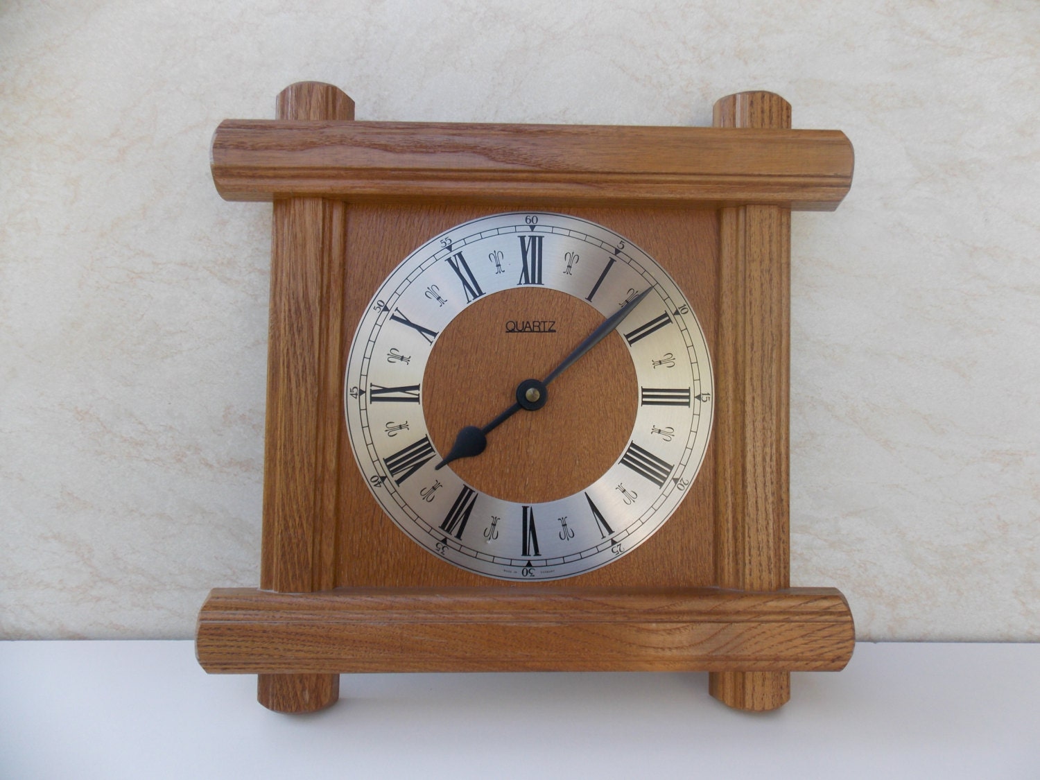 Vintage Germany Wall Clock / Made in germany / wall clock